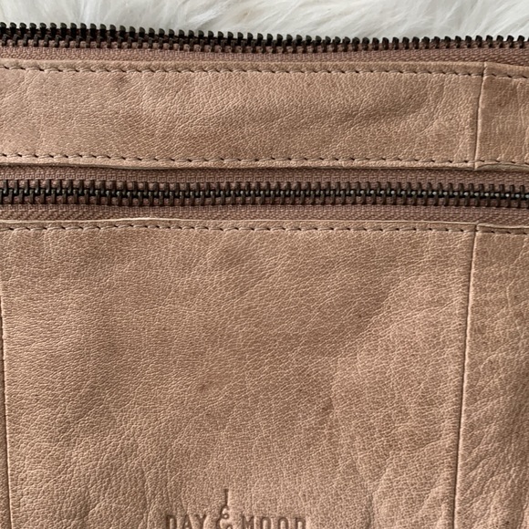 NWT Day & Mood Kali Leather Woven Crossbody Bag - Picture 11 of 16